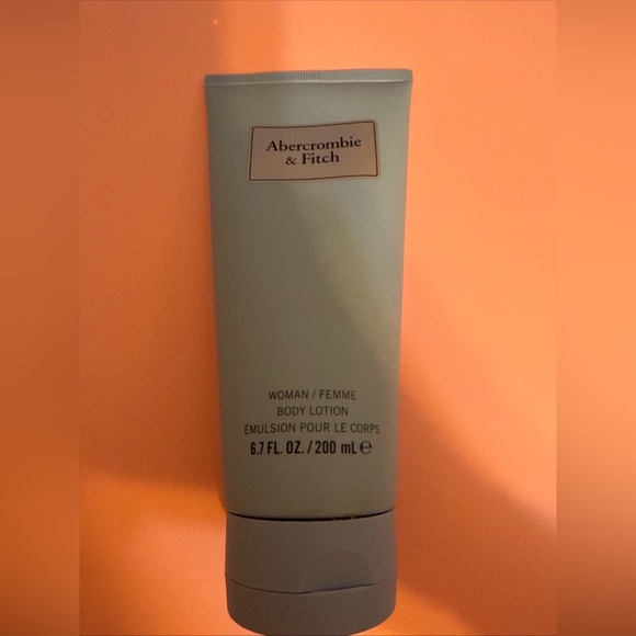 Abercrombie & Fitch Other - Abercrombie & Fitch First Instinct Blue 6.7oz body lotion